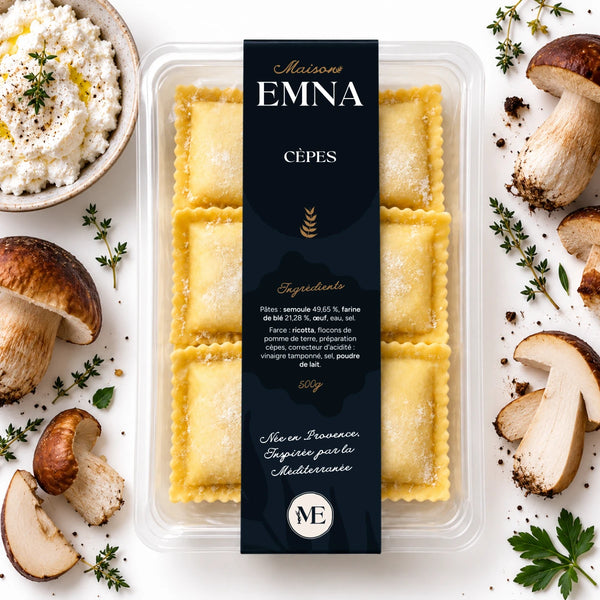 Raviolis Frais aux Cèpes