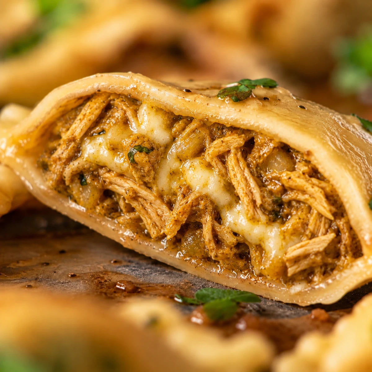 Raviolis Frais au Poulet Curry & Mozzarella